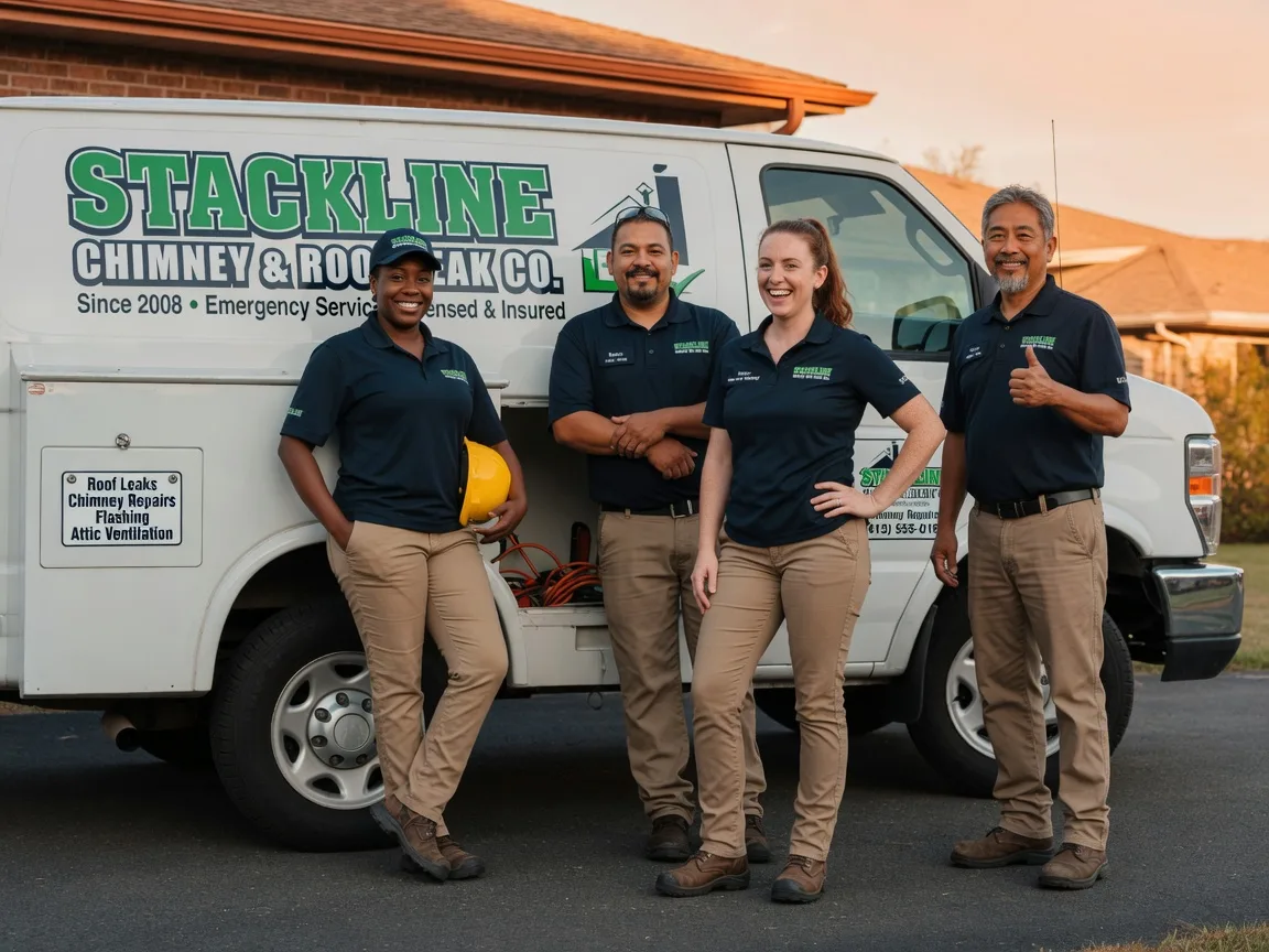Chimney flashing repair company in Belmont, WV